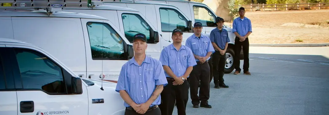 KIC Refrigeration crew ready for Mini Split Repair jobs across Boynton Beach